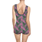 Pink Tropical Bliss Women's Vintage Swimsuit (AOP)