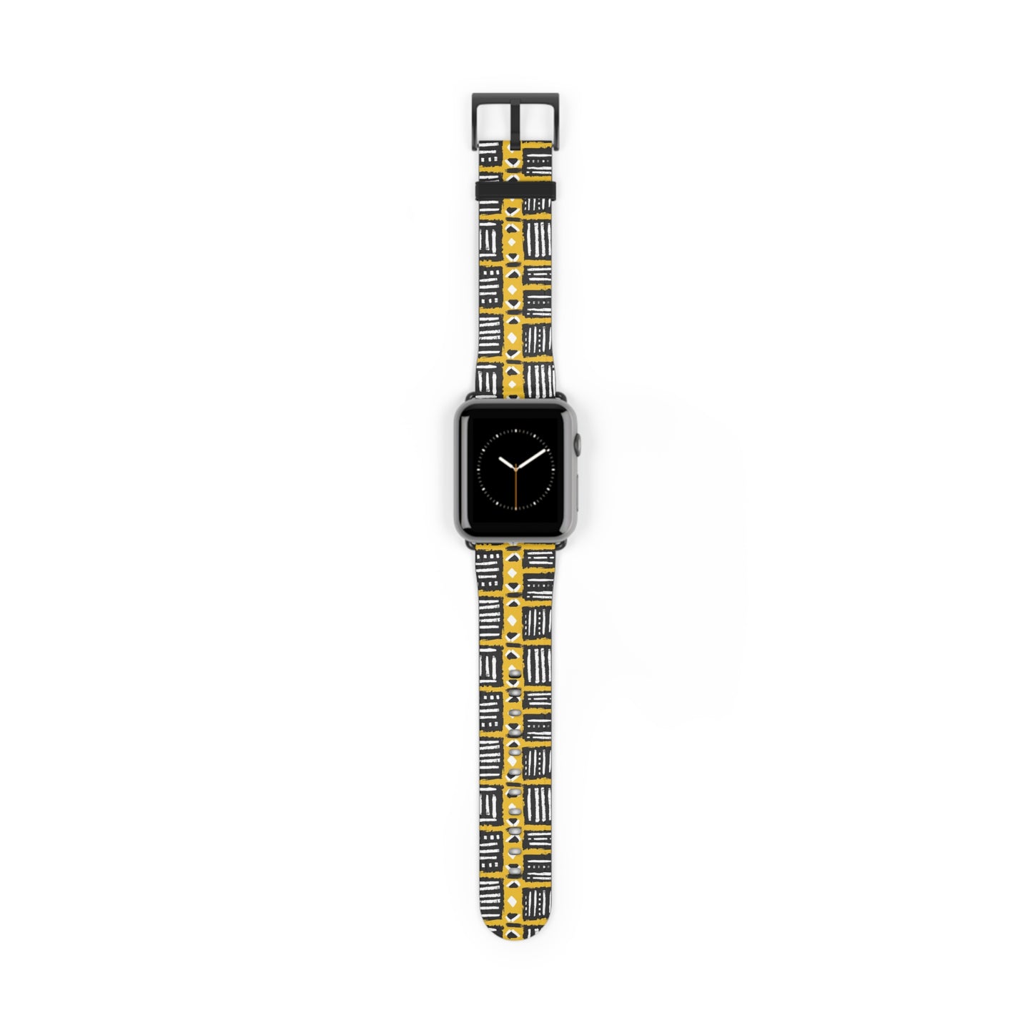 Tribal Vibes Stylish Abstract Print Watch Band - Unique Accessory for Fashion Lovers.