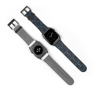 Opulent Dusk Elegant Floral Watch Band - Stylish Accessory for Daily Wear.