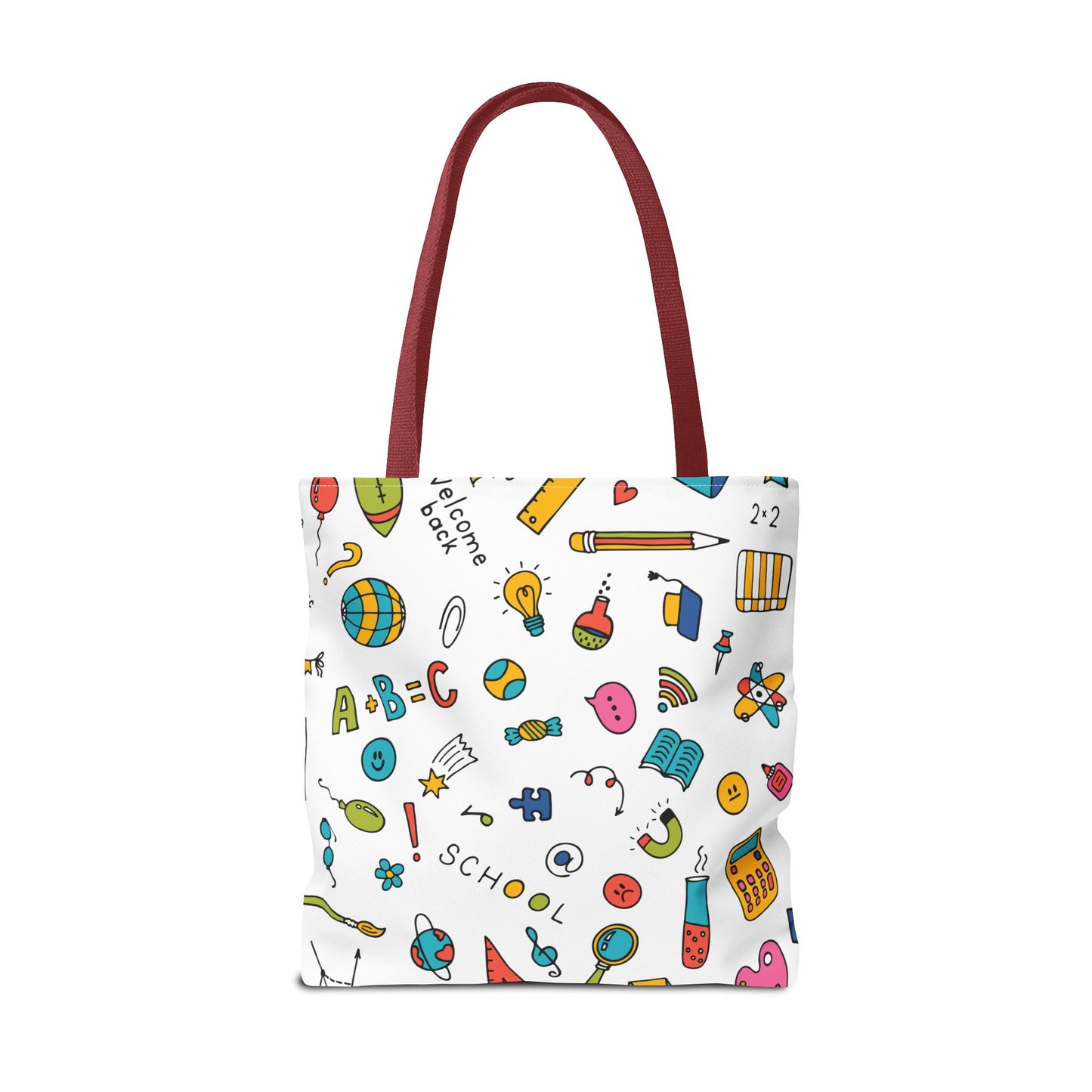 Personalized Classroom Couture Composition Book Inspired Tote Bag, Back to School Tote, Teacher Gift, Kids Bag, Custom Name Bag, Educational Accessories, Back to School Tote Bag.