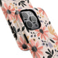 Stylish Soft Petal Noir iPhone Case, Floral iPhone Accessory for Her, Tough iPhone Magnetic Cases, Trendy iPhone Cover, Gift for Friends, Summer Vibes