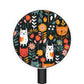 Whimsical Feline Garden Magnetic Induction Charger