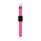 Pink Bow Coquette Watch Band ONLY — Cute Ribbon-Stripes Apple Watch Strap