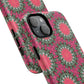 Floral KaleidoBloom iPhone Case, Tough Magnetic Cases, Floral iPhone Cover, Stylish Tech Accessory, Durable Design, Vibrant Gift Idea