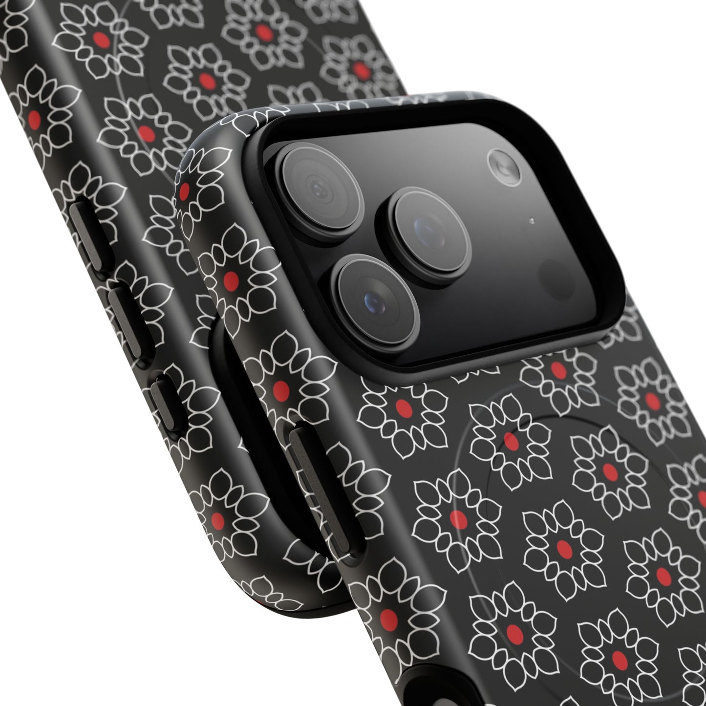 Floral Power Magnetic Tough iPhone Cover | Tough iPhone Cover, Floral Design, Custom iPhone Accessory, Gift for Her, iPhone Case