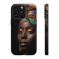 Regal Reflections: African Majesty Tough Google Pixel, iPhone and Samsung Cases.