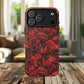 Crimson Bloom Tough iPhone Magnetic Case, Protective iPhone Case, Stylish iPhone Cover, Gift for Her, Mother's and Birthday Gifts, Unique Floral Accessories