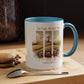 Inspirational Accent Coffee Mug - 'True Story, He’s Not Here!' - Perfect for Faith Lovers & Gift Ideas