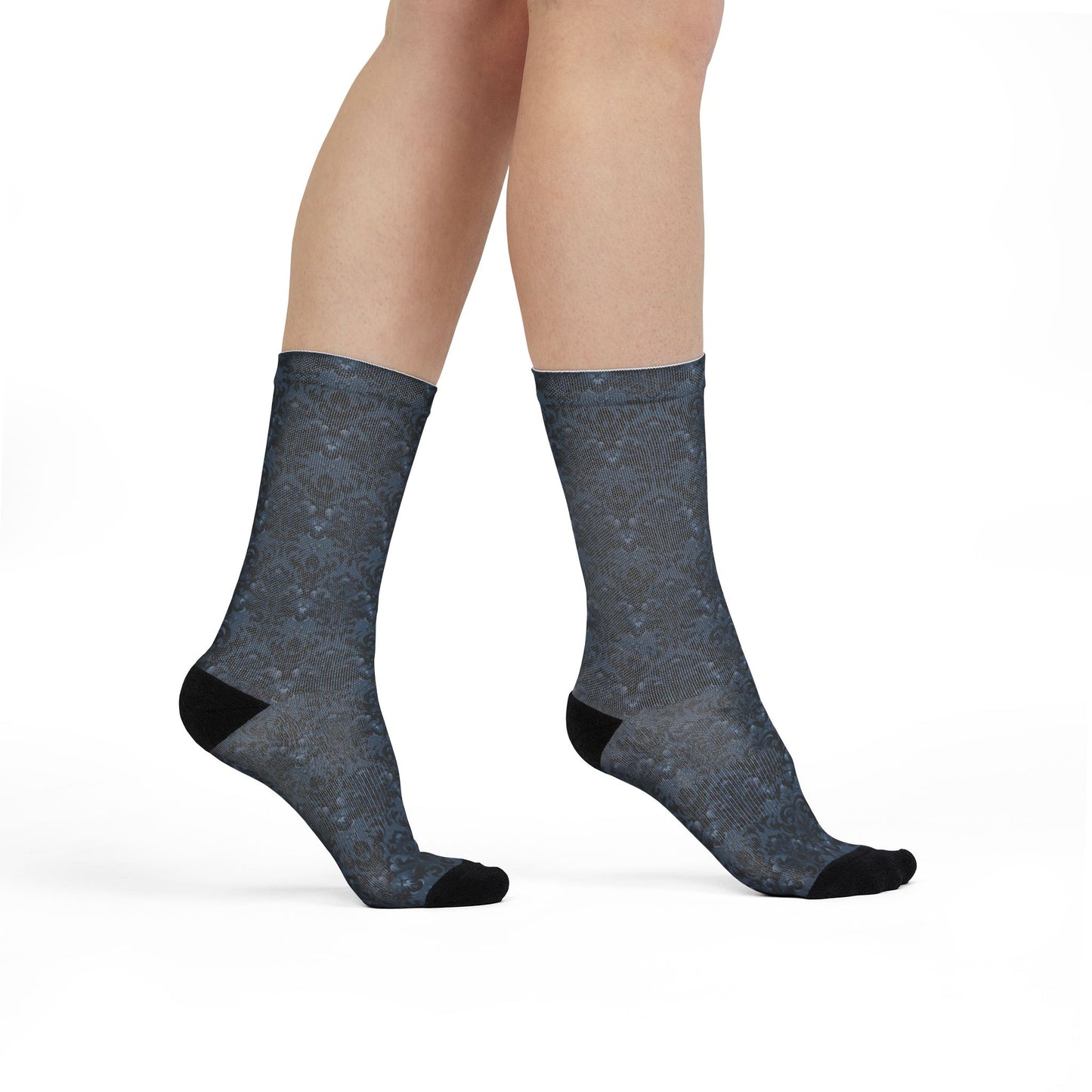 Opulent Dusk Sublimation Crew Socks