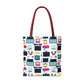 Techie Tote Bag - Stylish Personalized Tote for Students, Gift for Tech Lovers, Eco-Friendly Shopping Bag, Back to School.