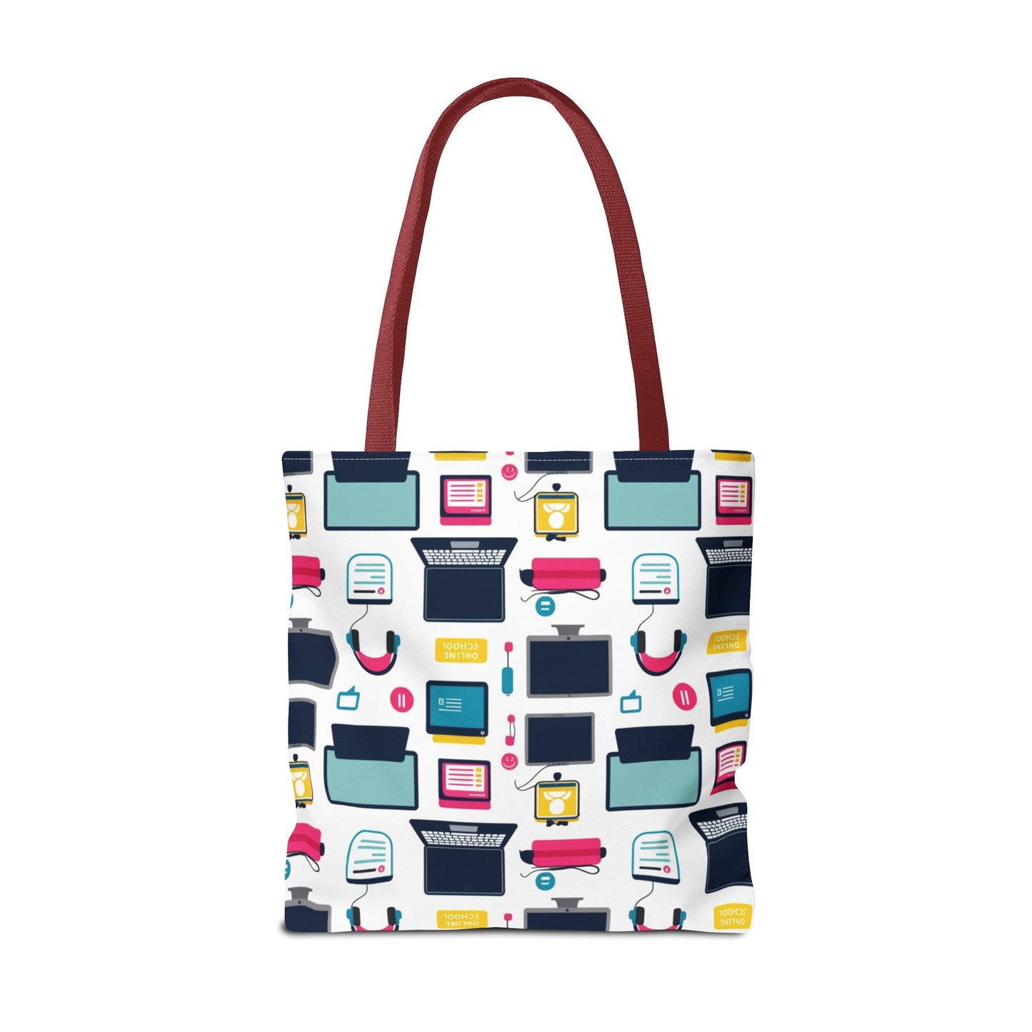 Techie Tote Bag - Stylish Personalized Tote for Students, Gift for Tech Lovers, Eco-Friendly Shopping Bag, Back to School.