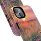 Floral Sunset Phone Case, Tough Magnetic Cases for iPhone, Nature Lover Gift, Durable Protection, Eco-Friendly Phone Accessory