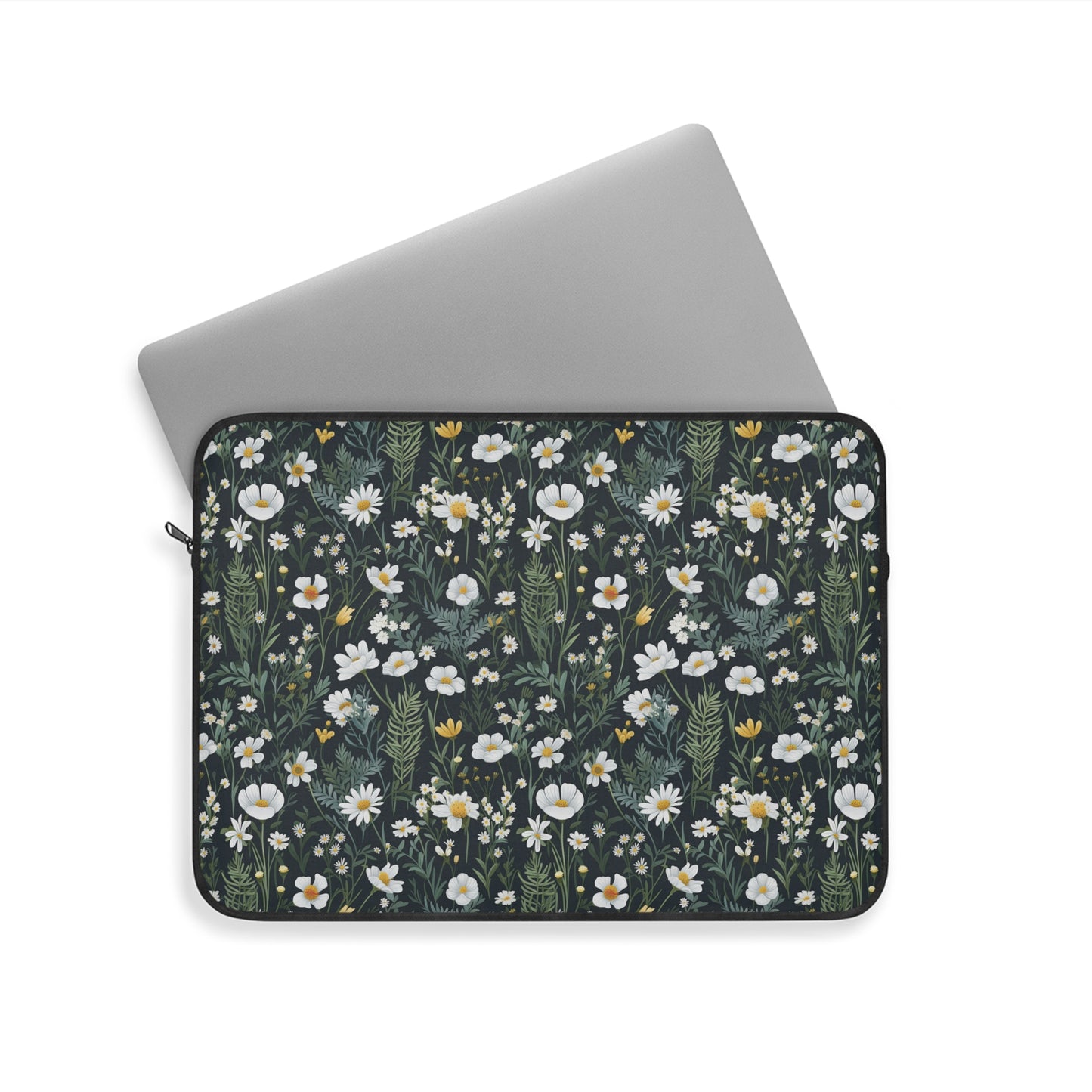 Floral Daisy Delight Laptop Sleeve - Stylish & Functional Design for Nature Lovers