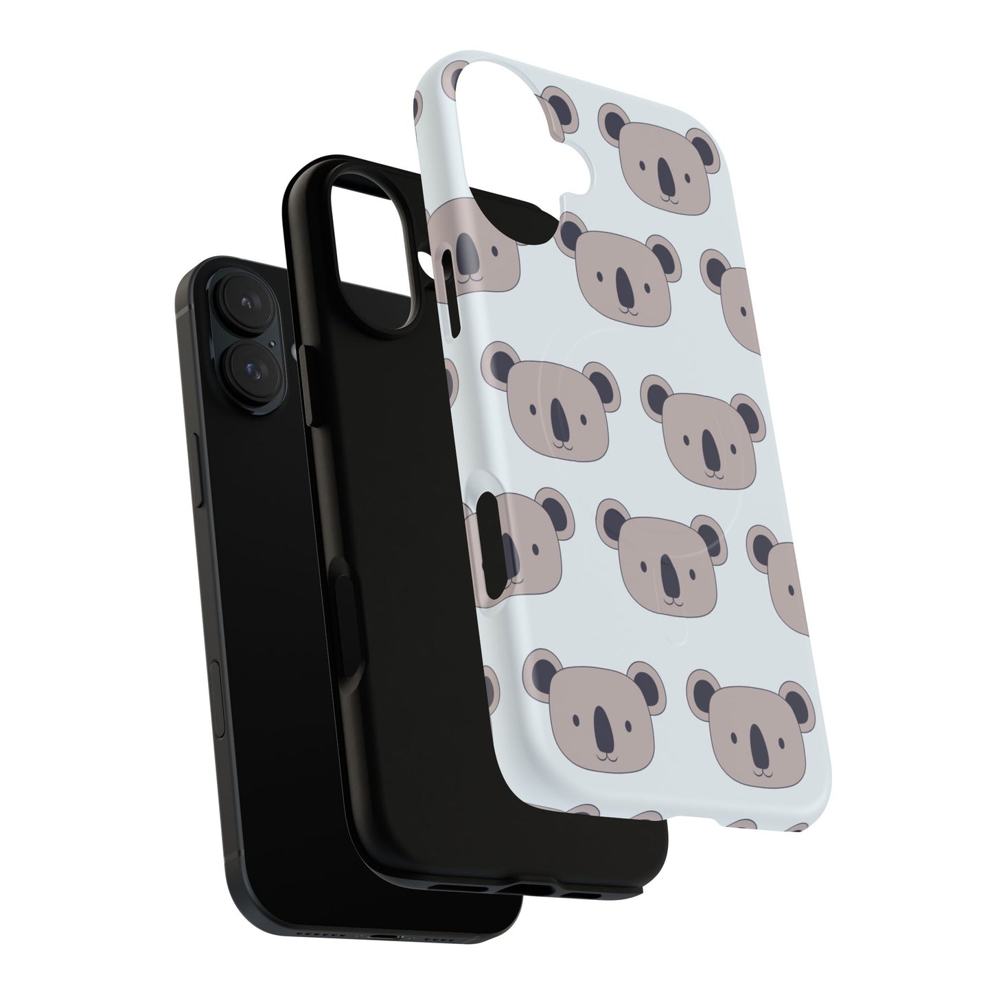Cute Koala iPhone Case, Tough Magnetic iPhone Cases, Funny Animal Cases, Unique Gifts for Animal Lovers, Cute Phone Accessories, Birthday Gift