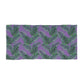 Tropical Bliss Purple Beach Towel