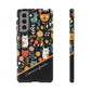 Personalized Whimsical Feline Garden Google and Samsung Tough Cases