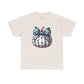 Polka Dot Pumpkin Charm Unisex Heavy Cotton Tee