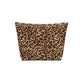 Leopard Luxe Cotton Cosmetic Bag