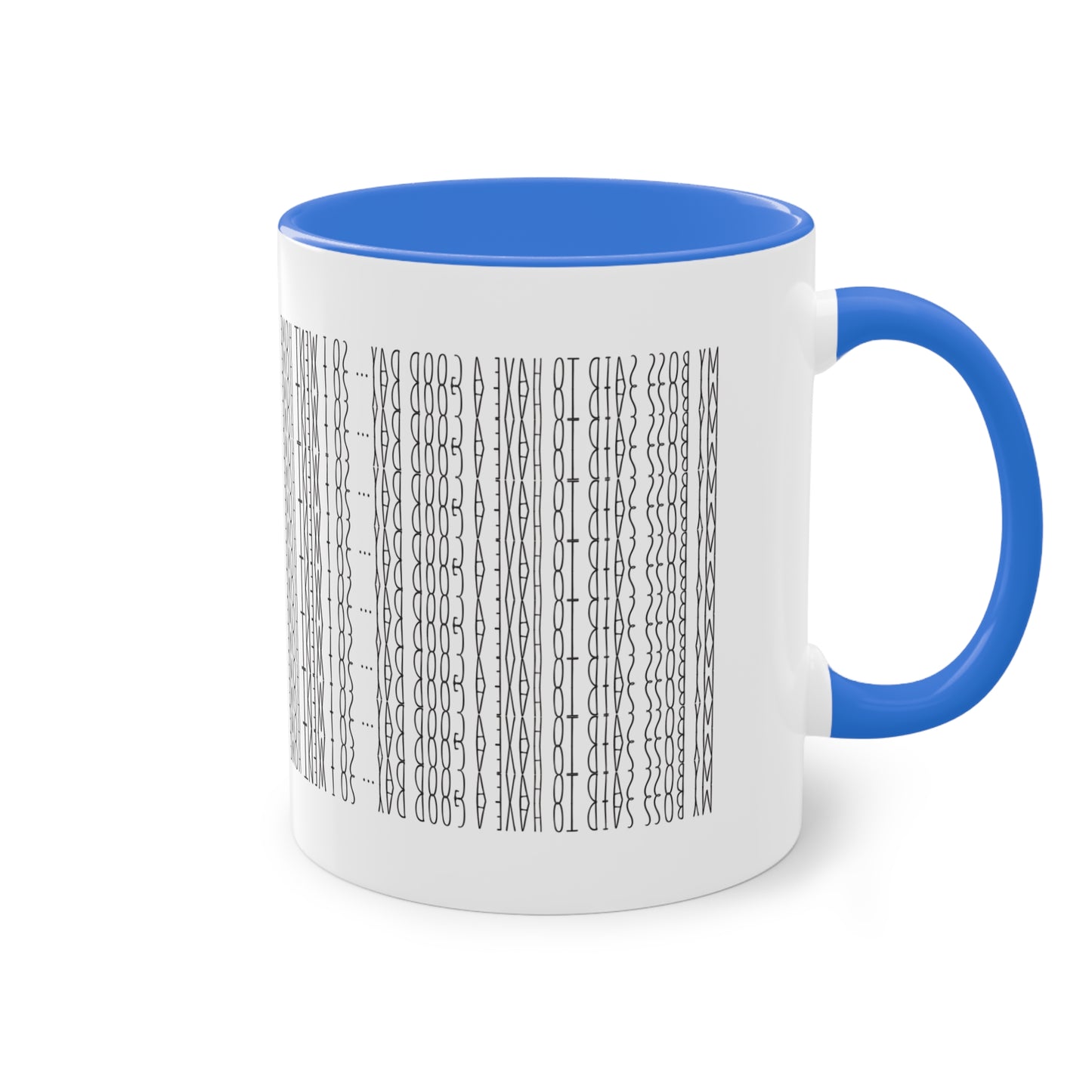 Two Tone Funny Hidden Message Mug - “My Boss said to have a good day… so I went home.”- Viral Optical Illusion Mug - Secret Sarcastic Work Message - Dishwasher Safe, Unique Gifts for Coffee Lovers, Home & Office Decor, Holiday Present.
