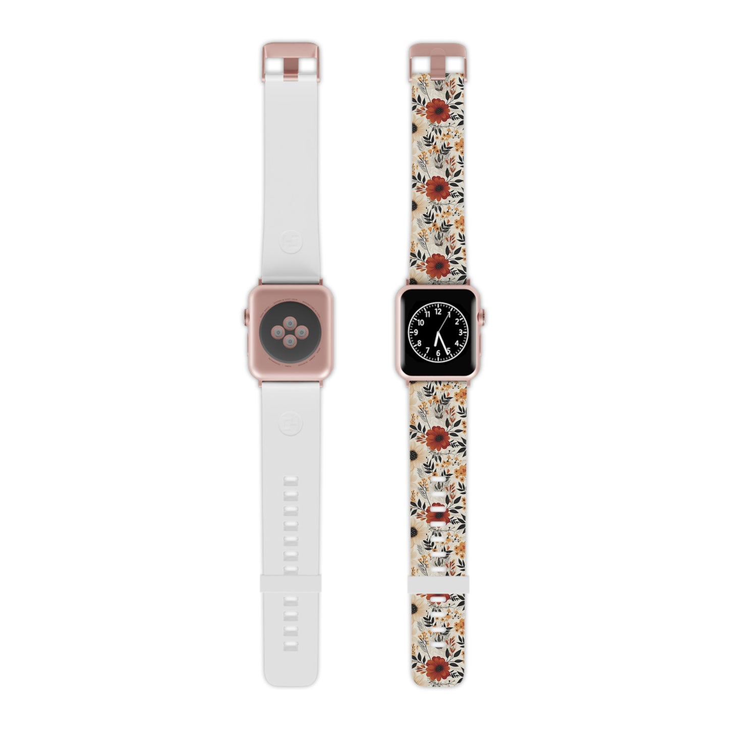 Boho Chic Floral Apple Watch Band - Elegant & Stylish Design