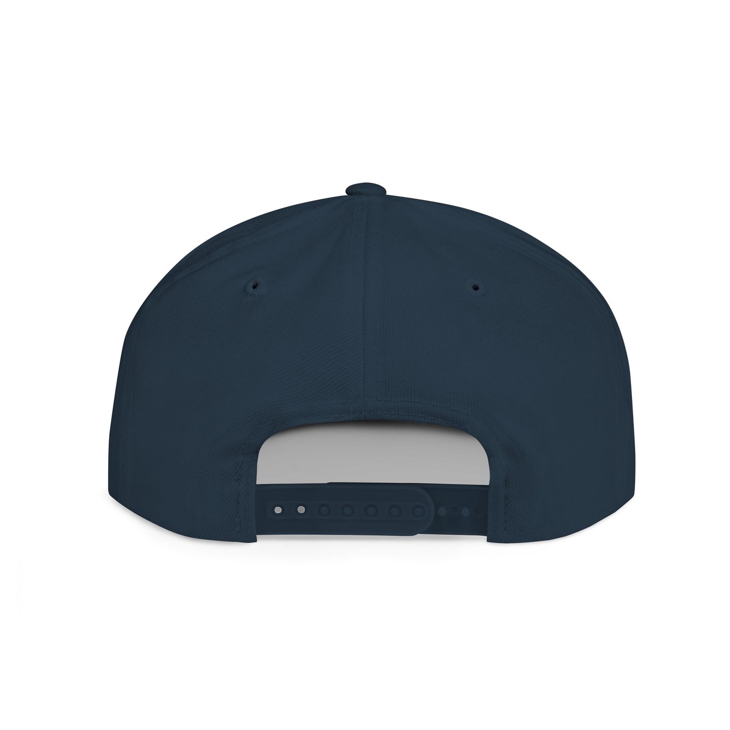 Blue Embroidery 'ELOHIM, GENESIS 1:1' Flat Bill Snapback Hat, Stylish Cap for Everyday Wear, Church Events, Gift for Him/Her, Streetwear Accessory, Casual Fashion