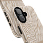 Personalized Zebra Animal Print Cover, Tough Magnetic MagSafe® iPhone® 13, 14, 15, 16, 17, Pro, Pro Max, Plus Cases (Custom Name).