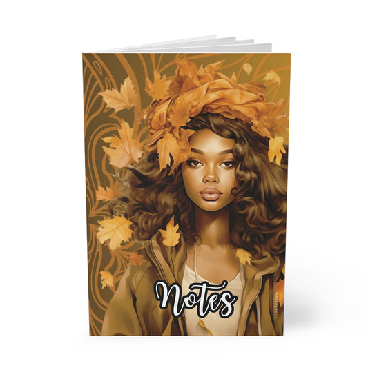 Bohemian A5 Softcover Notebook - Autumn Inspiration, Journal, Planner, Back to School, Gift for Writers, Notes