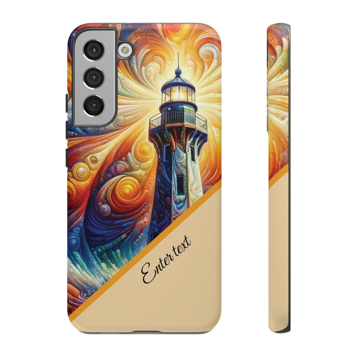 Personalized Cosmic Beacon Tough Samsung and Google Phone Cases
