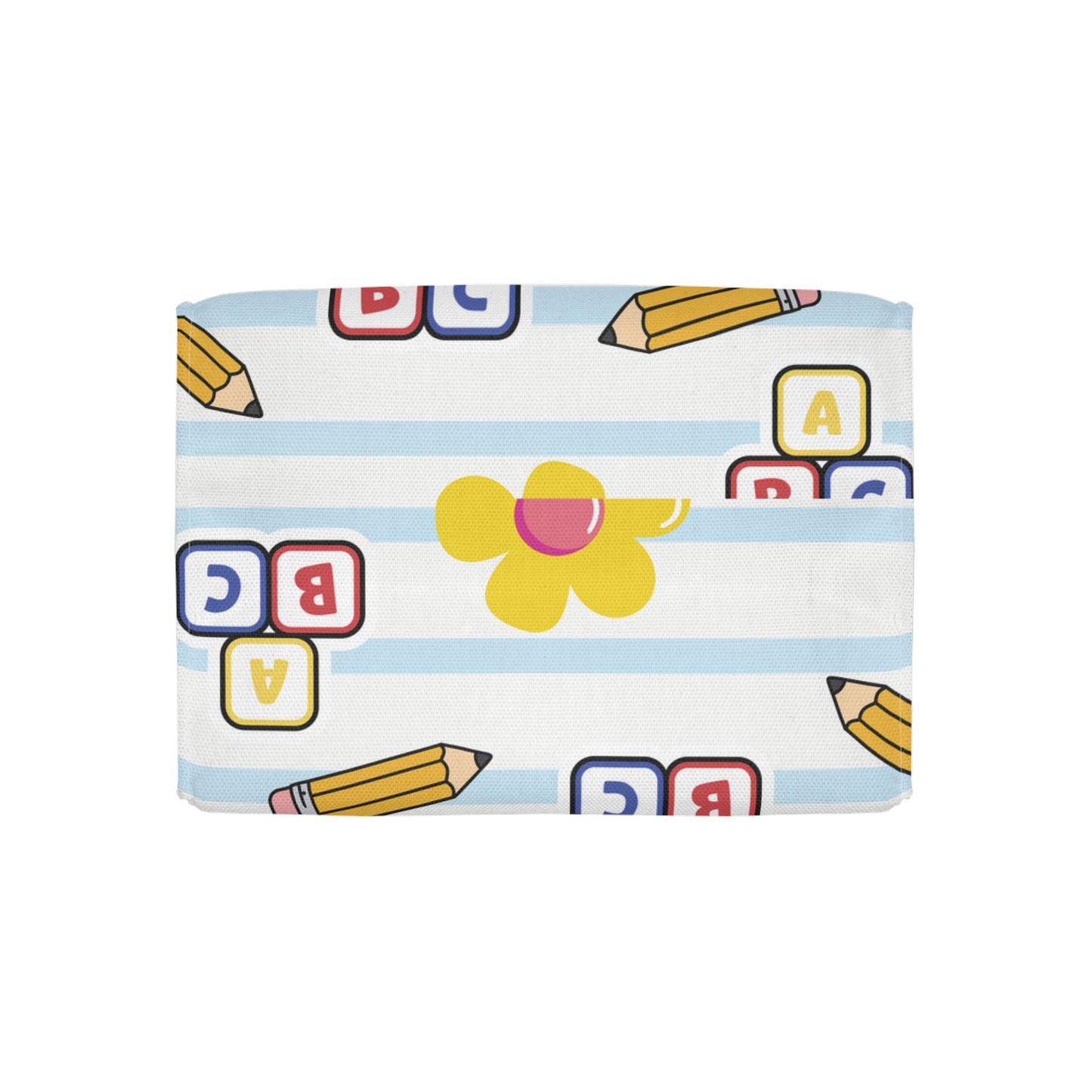 Custom White SchoolYard Chic Composition Book Inspired Stylish Polyester Lunch Box for Kids - Perfect for School, Picnics, or Snacks | Personalized ABC Design, Back to School, Family [...]