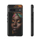 Regal Reflections: African Majesty Tough Google Pixel, iPhone and Samsung Cases.