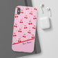 Personalized Cherry Blossom Dreams Flexi Case — Pink Retro Cherry iPhone® 7/8, 11, 12, 13, 14, 15, 16, 17, X/XS, SE, XR, Mini, Pro, Pro Max, Plus Cases.