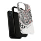 InkWhirl Fusion Stylish Tough Magnetic iPhone Case,  Unique Design, Gift for Him/Her, Trendy Accessory, Artist Collaboration, Durable Protection,Magsafe iPhone case