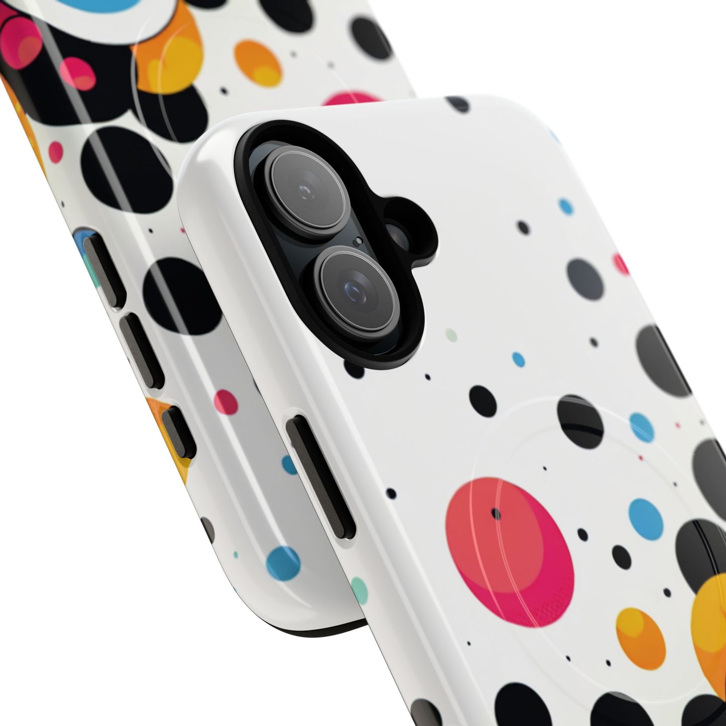 Vibrant Bubble Bloom Galaxy Magnetic iPhone Cases, Artistic Protection for Your Device, Gift for Tech Lovers, Colorful Designs, Unique iPhone Accessories