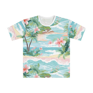 Tropical Escape Men's Loose T-Shirt (AOP)