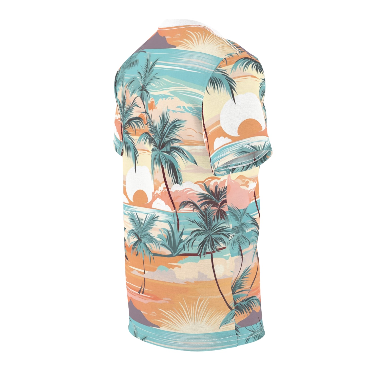 Sunset Paradise Unisex Tee (AOP)