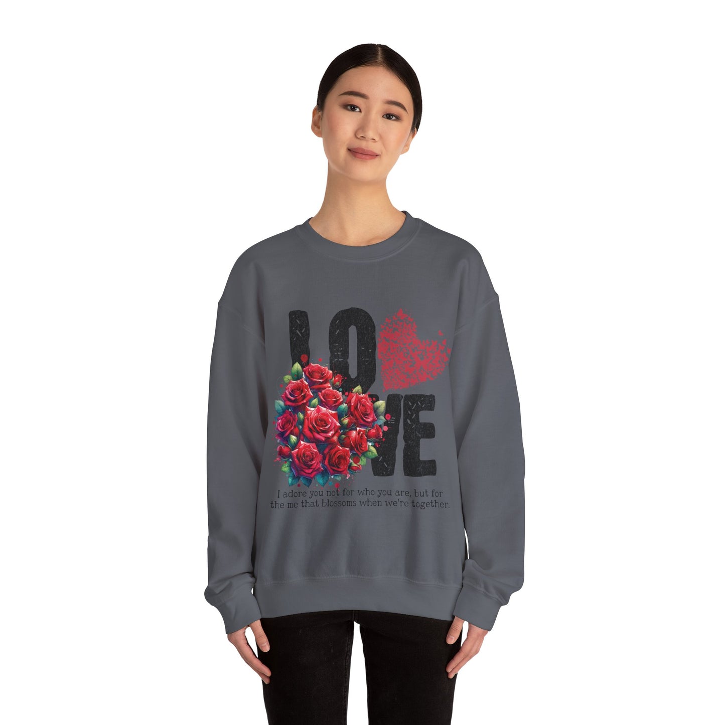 LOVE Always Unisex Heavy Blend™ Crewneck Sweatshirt.