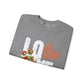 Love Always Gildan Crewneck Sweatshirt - Floral Design for Couples