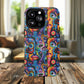 Psychedelic Visions Tough iPhone Magnetic Case - Unique Art iPhone Cover