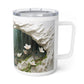 River Adventure Insulated Mug, 10oz - 3D Winding River Design