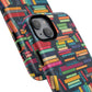 Colorful Book-Themed Phone Case, Literary Gift, Tough Magnetic Case, Book Lover’s Accessory, Phone Protection, Reading Enthusiast