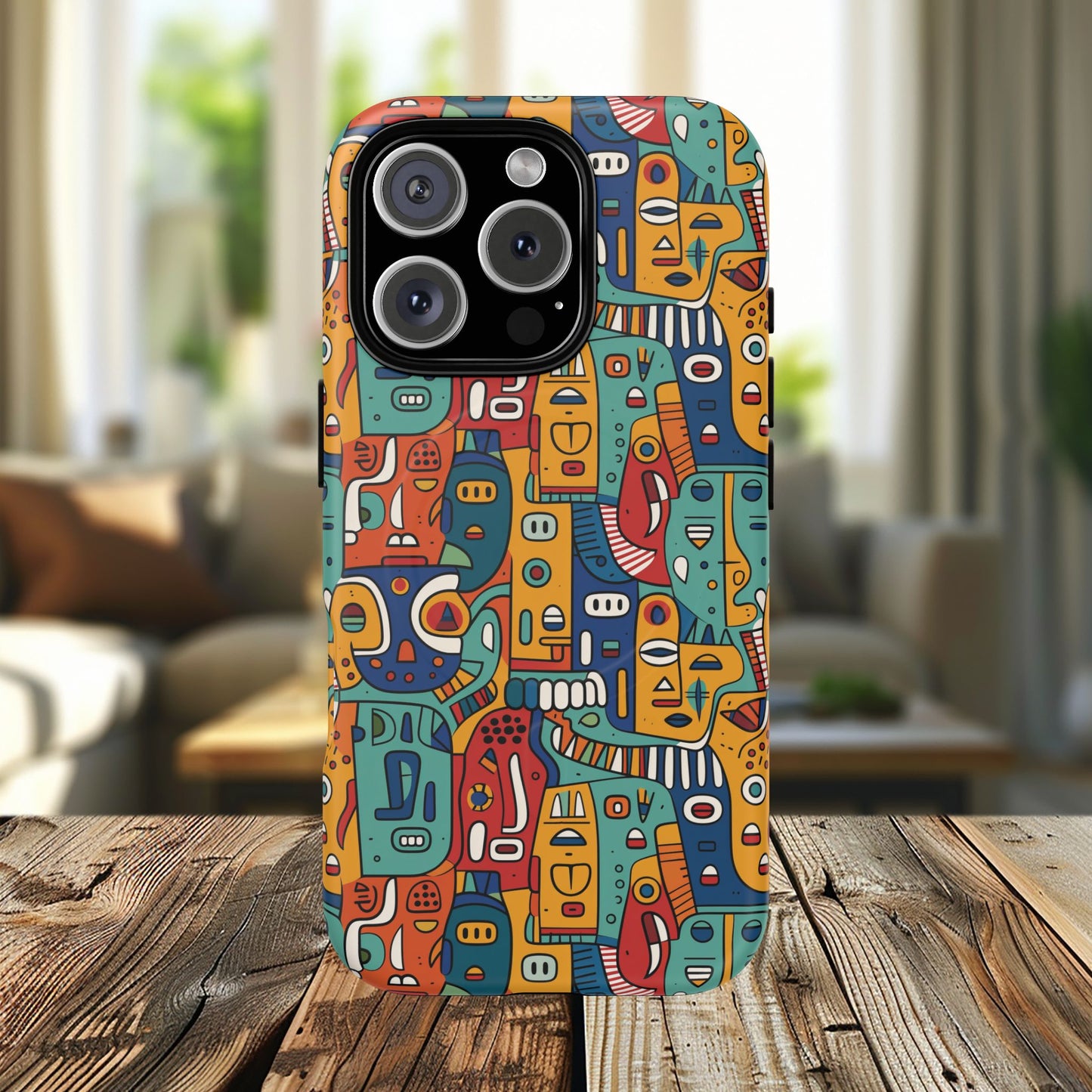 Vibrant Tough Magnetic Phone Cases - Unique Art, Protective Design, Gift for Him/Her, Trendy Accessories, Phone Protection