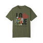 Romantic Floral Love T-Shirt | Unisex Garment-Dyed Tee for Couples