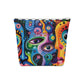 Psychedelic Visions Cotton Cosmetic Bag