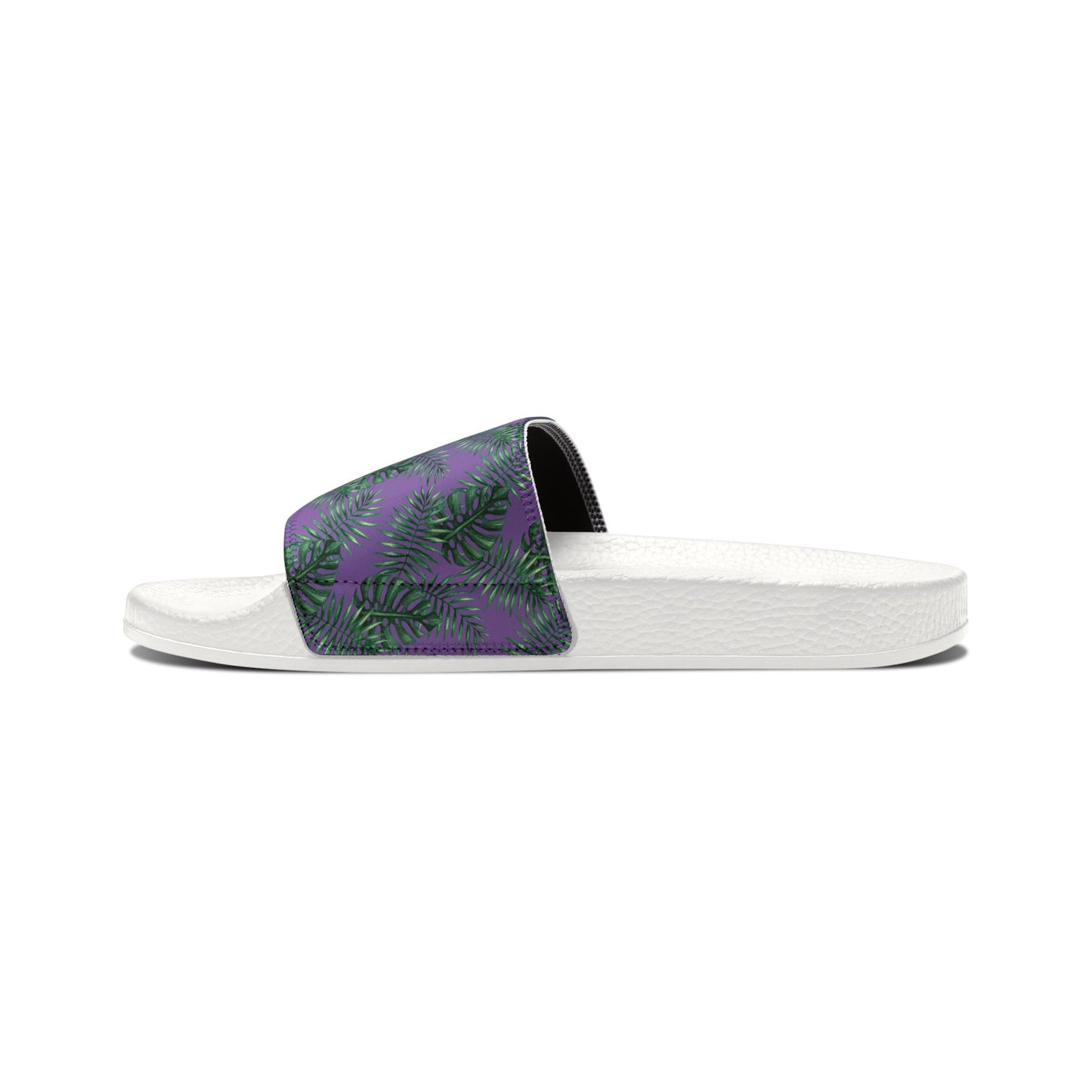 Tropical Bliss Purple Youth Removable-Strap Sandals