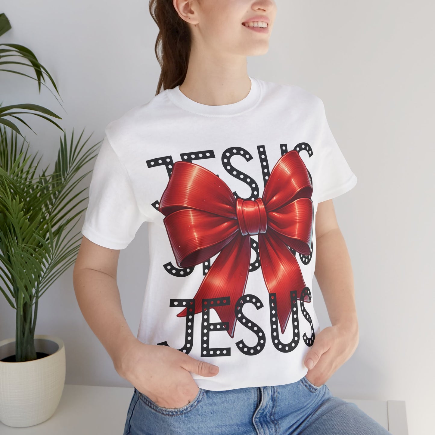 JESUS Unisex Jersey Bella Canvas Short Sleeve Tee