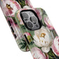 Floral Peonies Tough Magnetic Phone Cases, Durable Floral Phone Cover, Chic Flower Case, Stylish Phone Protector, Gift for Her
