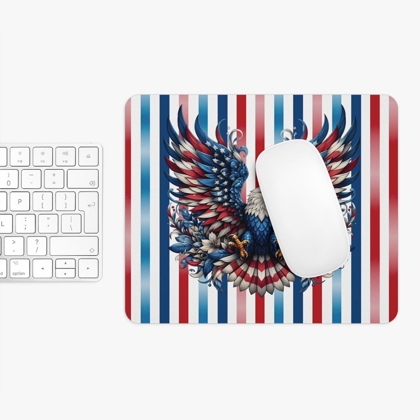 Patriotic Pride Mouse Pad - Stylish Desk Accessory for American Pride