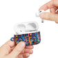 Psychedelic Visions Colorful Artistic AirPod Case - Unique Design for Music Lovers