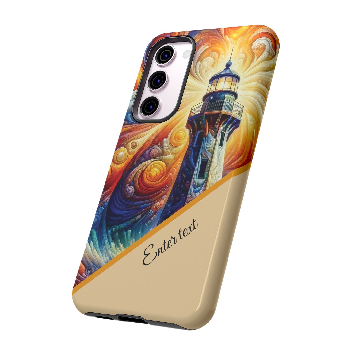 Personalized Cosmic Beacon Tough Samsung and Google Phone Cases