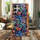 Psychedelic Visions Vibrant Samsung, iPhone and Google Pixel Phone Cases - Colorful Artistic Design